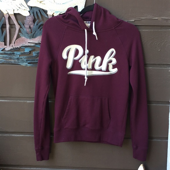 PINK Victoria's Secret Tops - PINK Hooded Sweatshirt